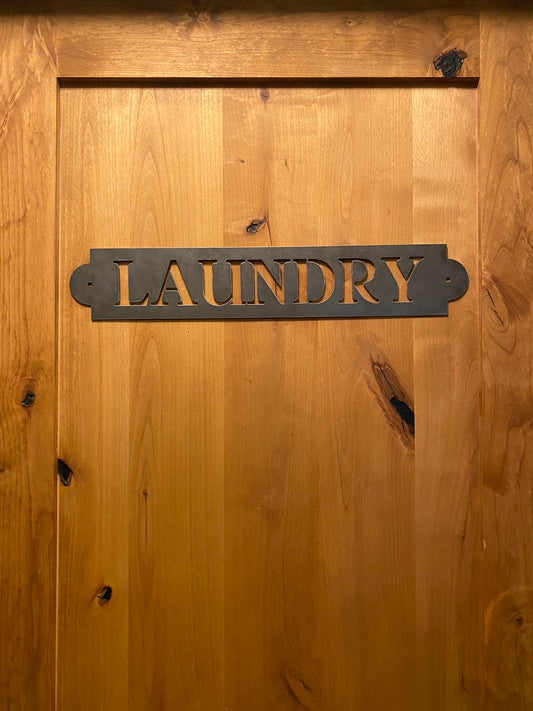 Laundry Plaque