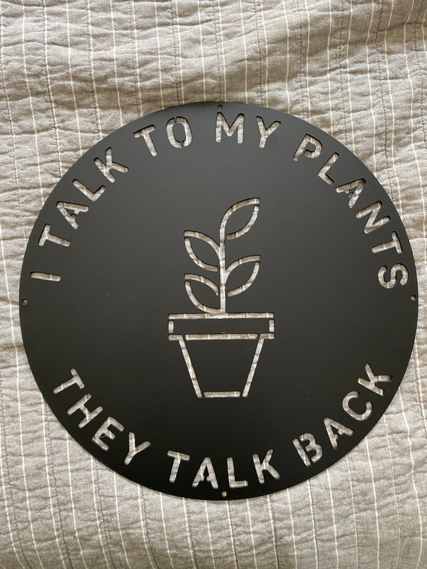 I talk to my Plants